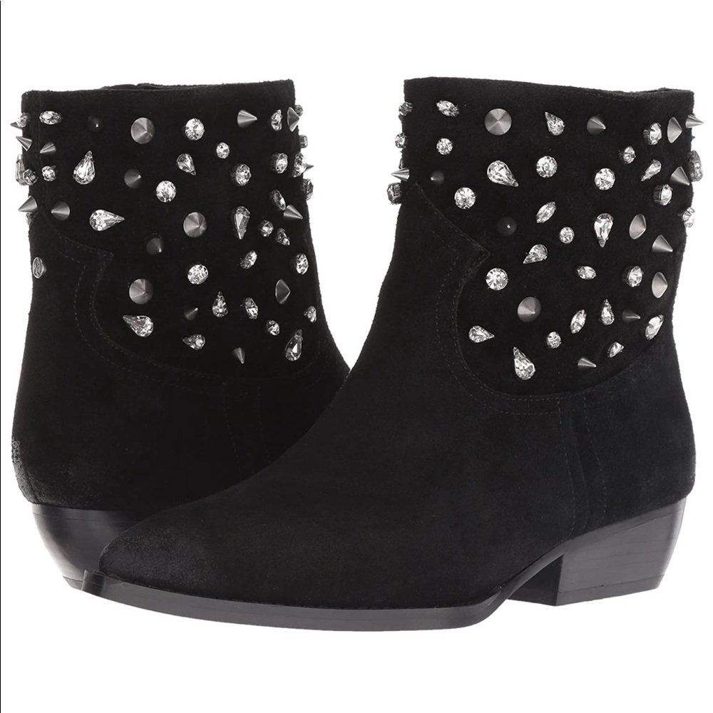 Sam Edelman Black Avril Studded Boot